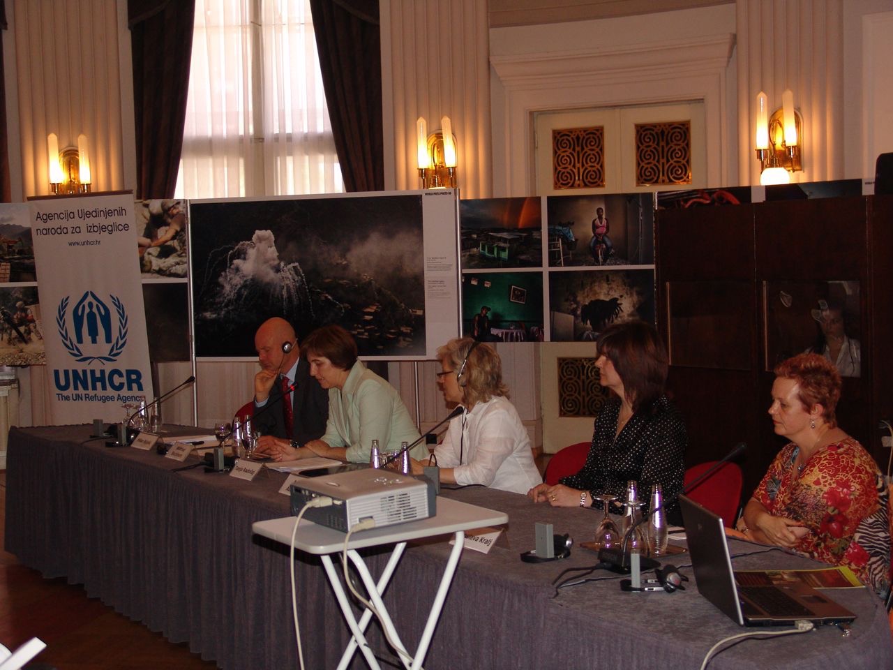 UNHCR-Panel for Croatian launch of 'The War Hotel'